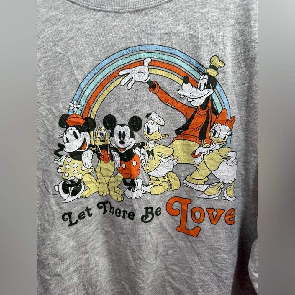Disney Gray and White Sweatshirt - Picture 3 of 5